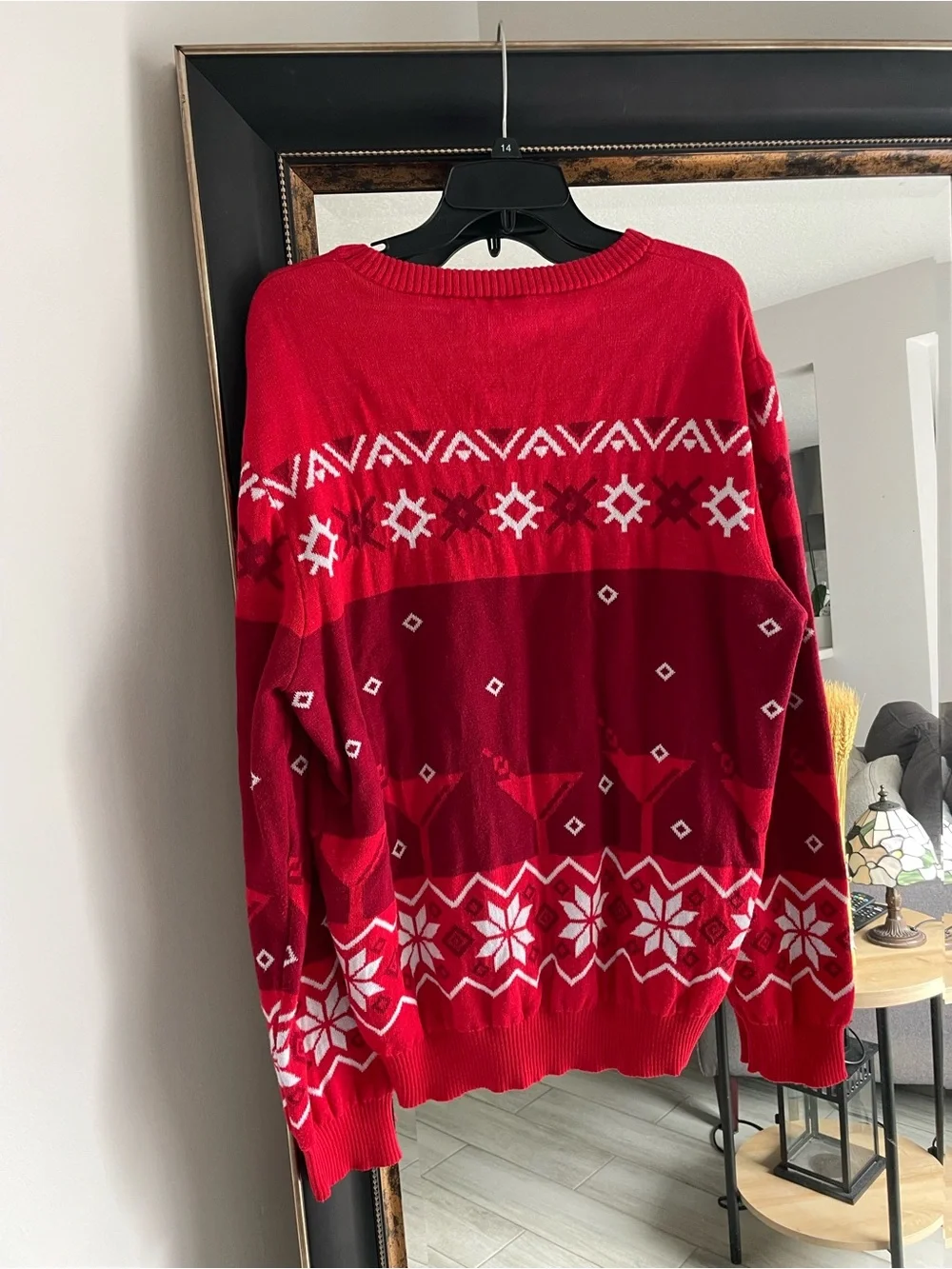 Smirnoff “Get in the Spirit” Ugly Christmas Sweater – Size Large